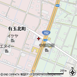静岡県浜松市中央区有玉北町336周辺の地図