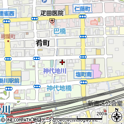 静岡県掛川市駅前13-3周辺の地図