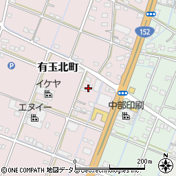 静岡県浜松市中央区有玉北町356周辺の地図