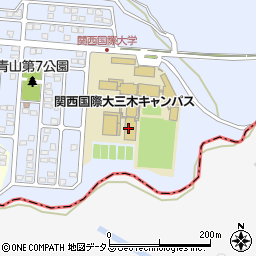 関西国際大学　総務課周辺の地図