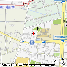 静岡県浜松市中央区笠井町1078周辺の地図