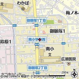 本田タウンハウス周辺の地図