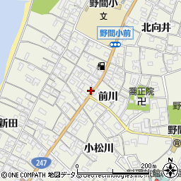 愛知県知多郡美浜町野間前川10周辺の地図