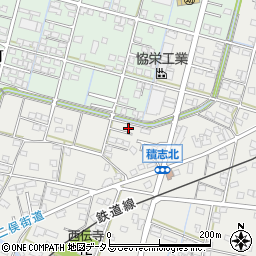 静岡県浜松市中央区積志町413周辺の地図