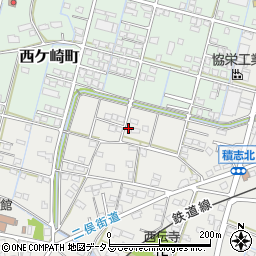 静岡県浜松市中央区積志町451周辺の地図