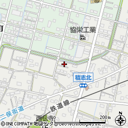 静岡県浜松市中央区積志町414周辺の地図