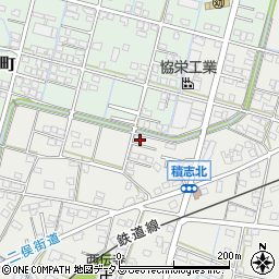静岡県浜松市中央区積志町415周辺の地図