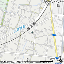 静岡県浜松市中央区積志町276周辺の地図