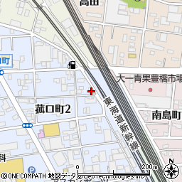 株式会社古橋　豊橋支店周辺の地図