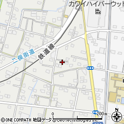 静岡県浜松市中央区積志町265周辺の地図