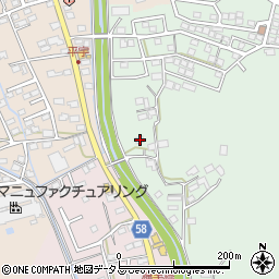 静岡県袋井市久能2819-1周辺の地図