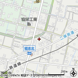 静岡県浜松市中央区積志町162周辺の地図