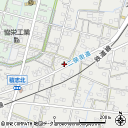 静岡県浜松市中央区積志町153周辺の地図