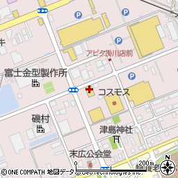 ジーンズショップＯＳＡＤＡ　掛川店周辺の地図