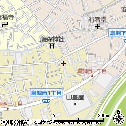 ＪＡ北大阪東周辺の地図