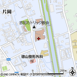 吉田町役場　地域包括支援センター周辺の地図