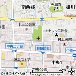 新知川公園周辺の地図