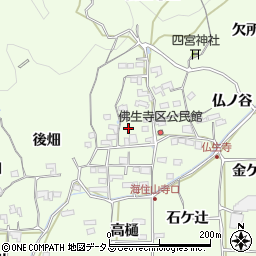 京都府木津川市加茂町例幣小林周辺の地図