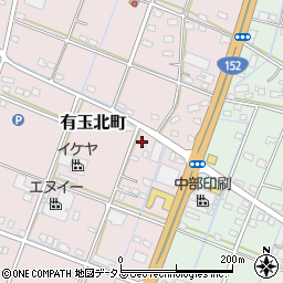 静岡県浜松市中央区有玉北町357周辺の地図