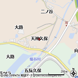 京都府精華町（相楽郡）下狛（天神久保）周辺の地図