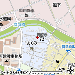 愛知県豊橋市飽海町34周辺の地図