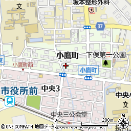 静岡県掛川市小鷹町80周辺の地図