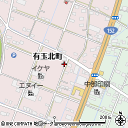 静岡県浜松市中央区有玉北町360周辺の地図