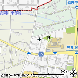 静岡県浜松市中央区笠井町1088周辺の地図