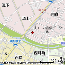 愛知県豊橋市牛川町道上周辺の地図