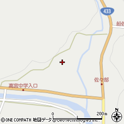 広島県安芸高田市高宮町佐々部383周辺の地図