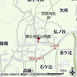 京都府木津川市加茂町例幣松ケ辻周辺の地図