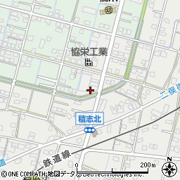 静岡県浜松市中央区積志町140周辺の地図