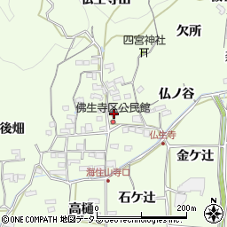 京都府木津川市加茂町例幣（松ケ辻）周辺の地図