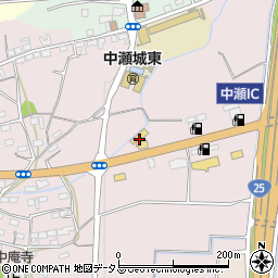 日産プリンス三重販売上野中瀬インター店周辺の地図