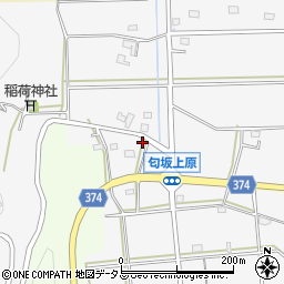 静岡県磐田市匂坂上1396周辺の地図