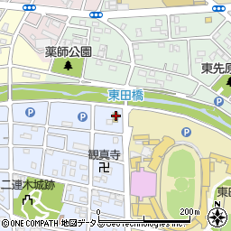 セブンイレブン豊橋仁連木町店周辺の地図