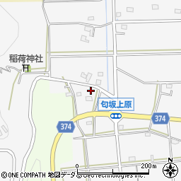 静岡県磐田市匂坂上1397-2周辺の地図