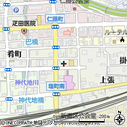 静岡県掛川市塩町周辺の地図