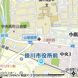 静岡県掛川市小鷹町194周辺の地図