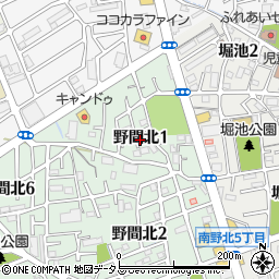 〒664-0875 兵庫県伊丹市野間北の地図