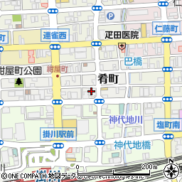 蓮福寺周辺の地図