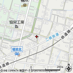 静岡県浜松市中央区積志町147周辺の地図