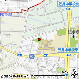 静岡県浜松市中央区笠井町1071周辺の地図