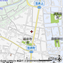 静岡県浜松市中央区笠井町239周辺の地図