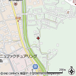 静岡県袋井市久能2833周辺の地図