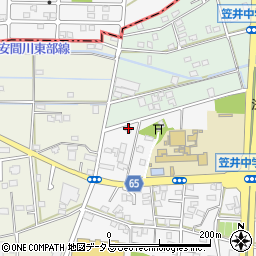 静岡県浜松市中央区笠井町1089周辺の地図