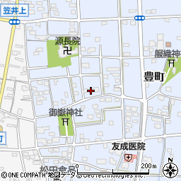 静岡県浜松市中央区豊町2595周辺の地図