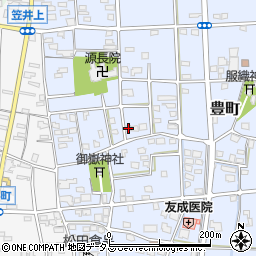 静岡県浜松市中央区豊町2595-2周辺の地図