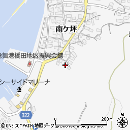 愛知県蒲郡市西浦町（折敷田）周辺の地図