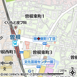 ホワイト急便　曽根駅前店周辺の地図